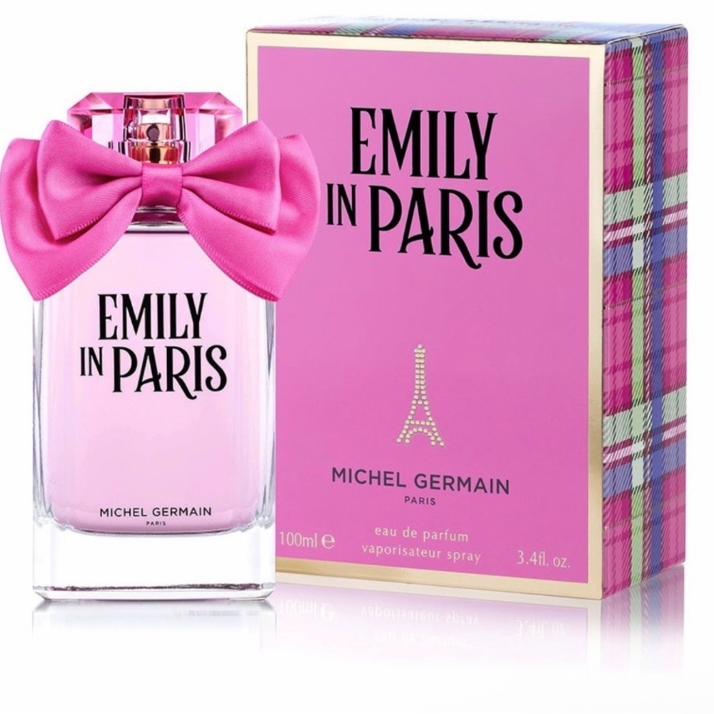 Emily in Paris Perfume with Pink Bow
